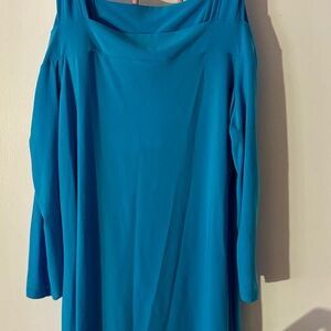 Chic Teal Women's Blouse